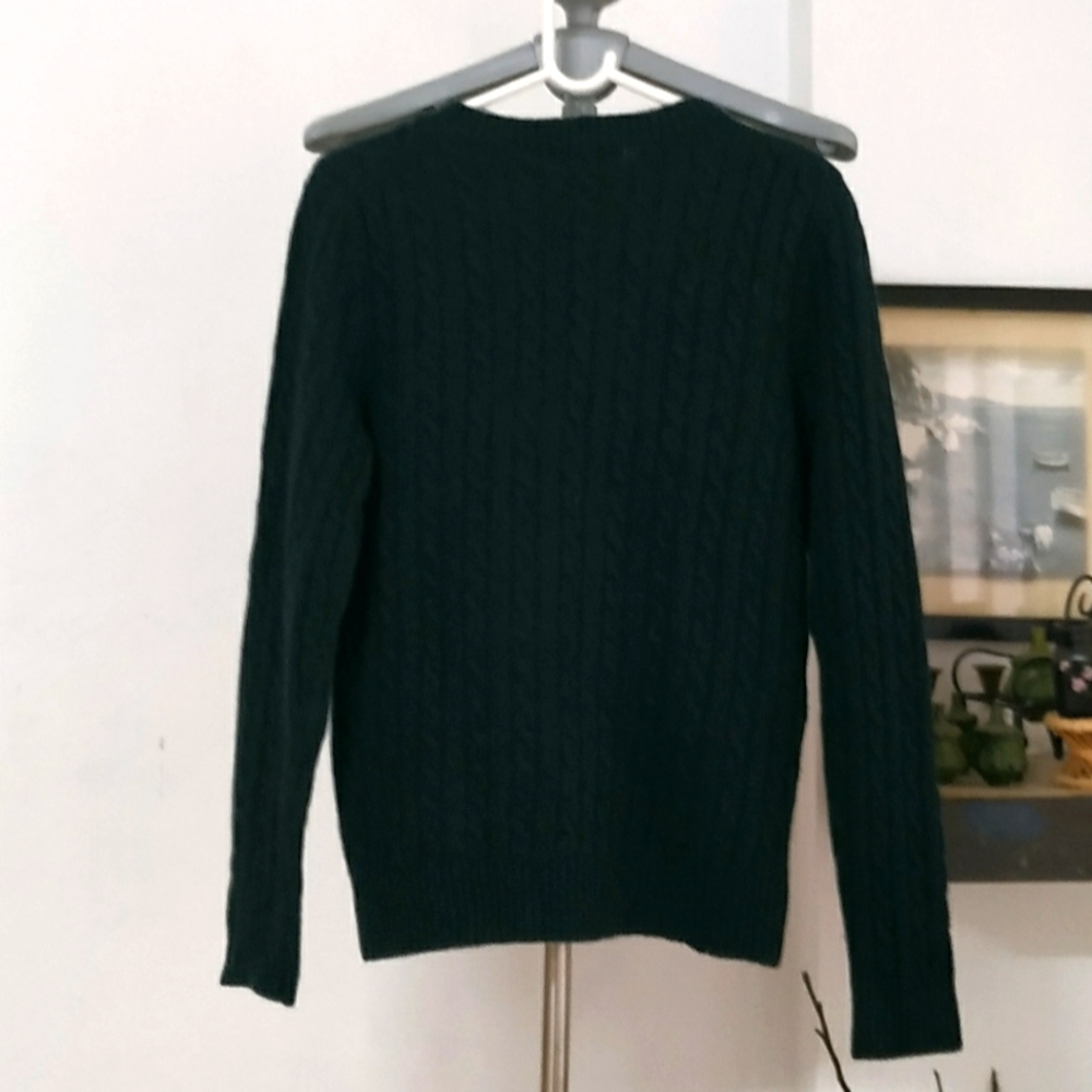 Polo Ralph Lauren Cable Wool Crewneck Sweater - Picture 7 of 7